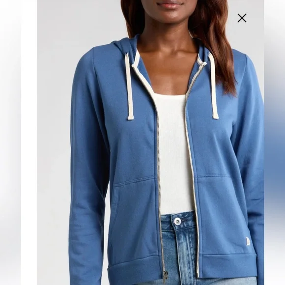 Marine Layer Afternoon Full Zip Hoodie Size L - Picture 4 of 12